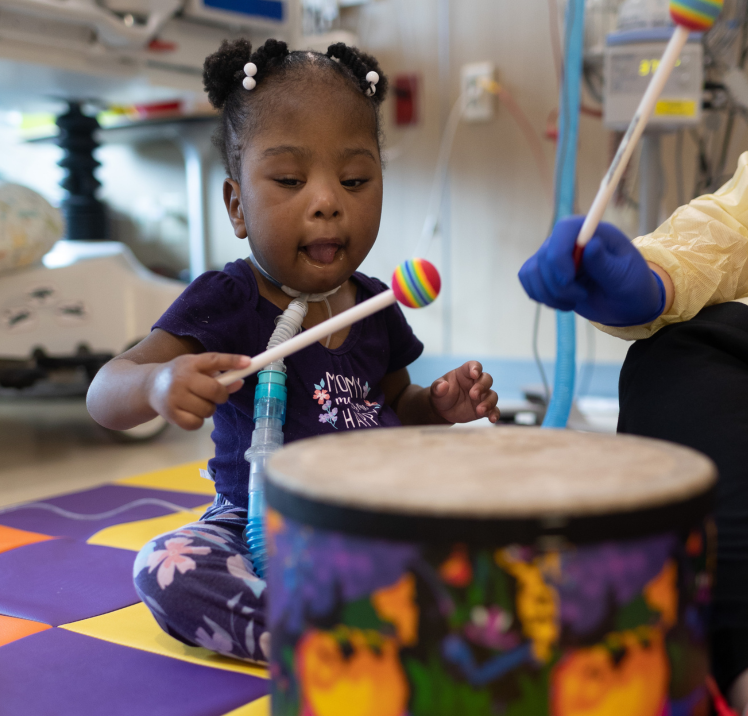 Dayton Children's music therapy