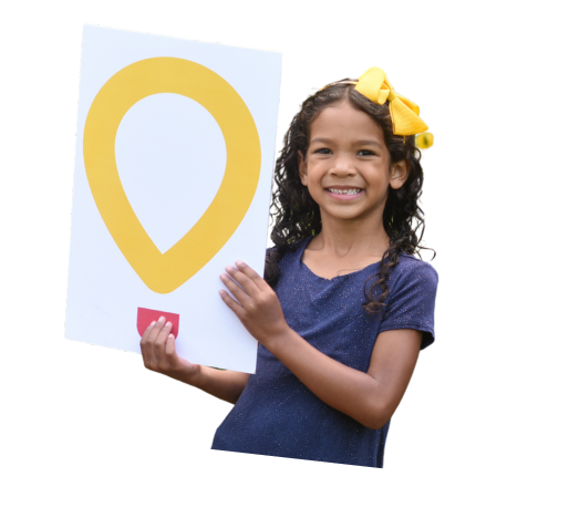 Vanessa with Children's Miracle Network Balloon