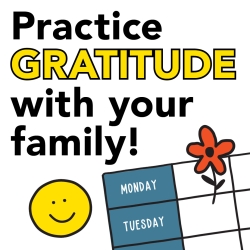 practice gratitude with your family