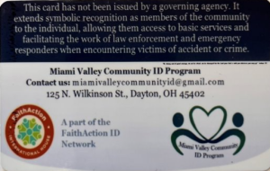 an image of the Miami Valley ID card