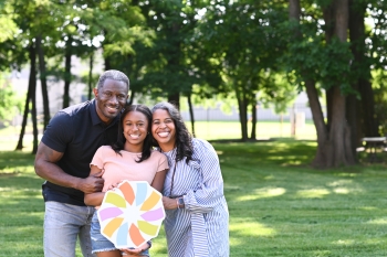 Aniya and her family