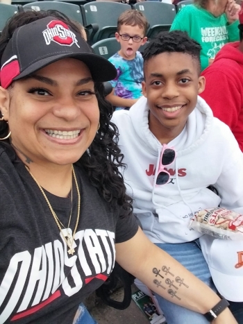 Carlos and his grandmother