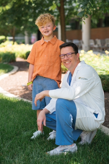 Stevie Kesner and Dr. Lober