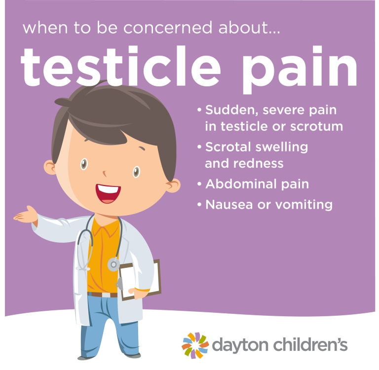 when to be concerned about testicle pain