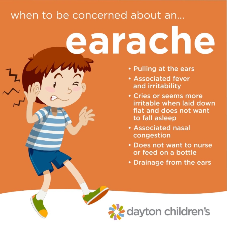 when to be concerned about an earache