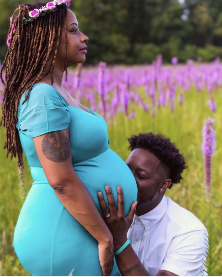 Maleka James pregnancy photos