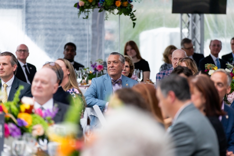 Chris Bergman Mathile Center gala