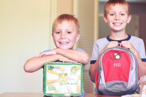 packing school lunch